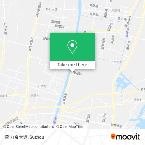 隆力奇大道 map