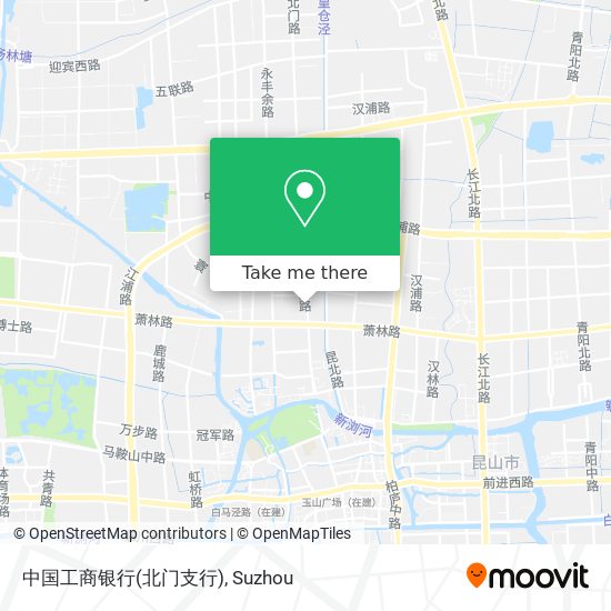 中国工商银行(北门支行) map