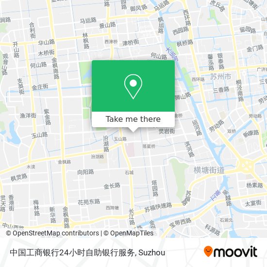 中国工商银行24小时自助银行服务 map
