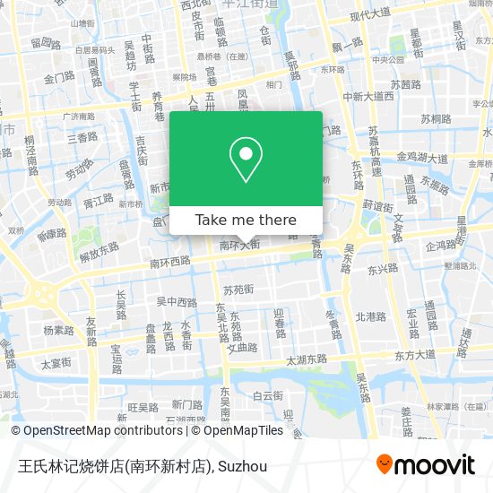 王氏林记烧饼店(南环新村店) map