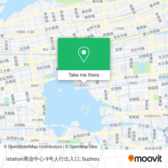 istation商业中心-9号人行出入口 map