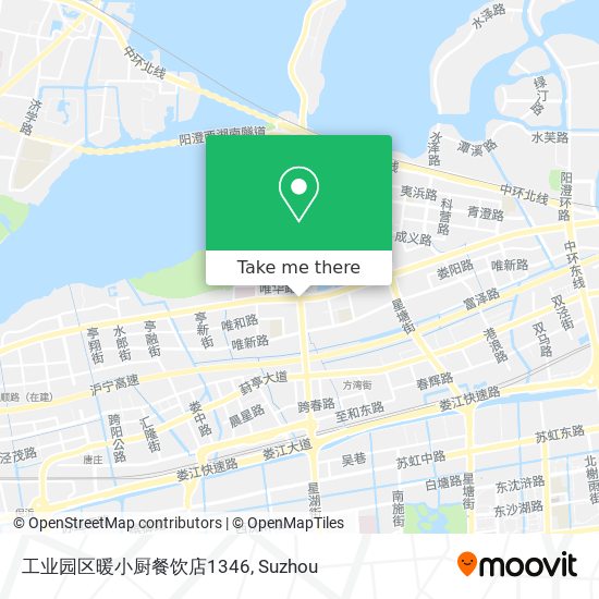 工业园区暖小厨餐饮店1346 map