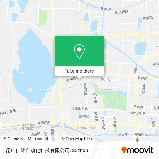 昆山佳铭自动化科技有限公司 map