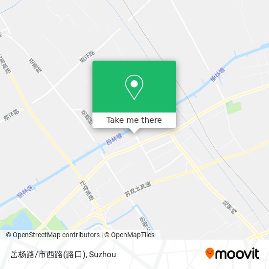 岳杨路/市西路(路口) map