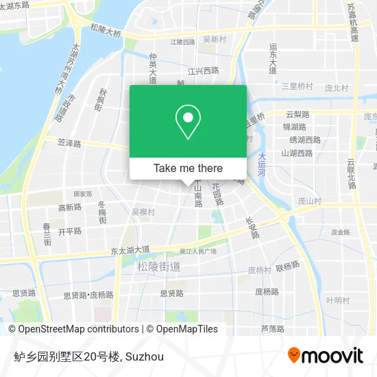 鲈乡园别墅区20号楼 map