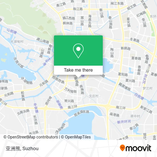 亚洲熊 map