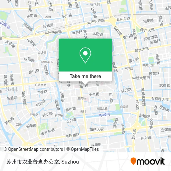 苏州市农业普查办公室 map
