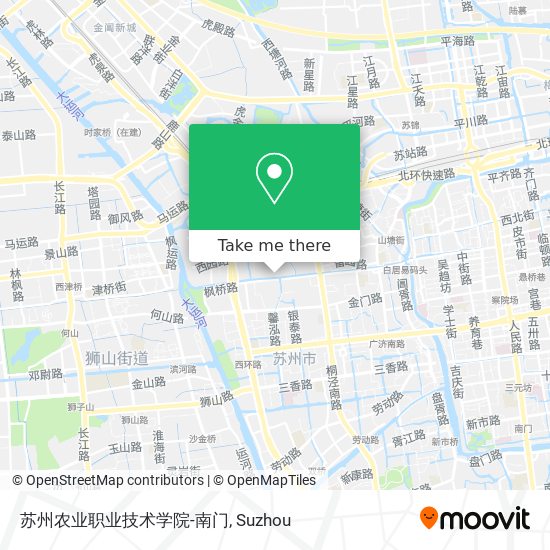 苏州农业职业技术学院-南门 map