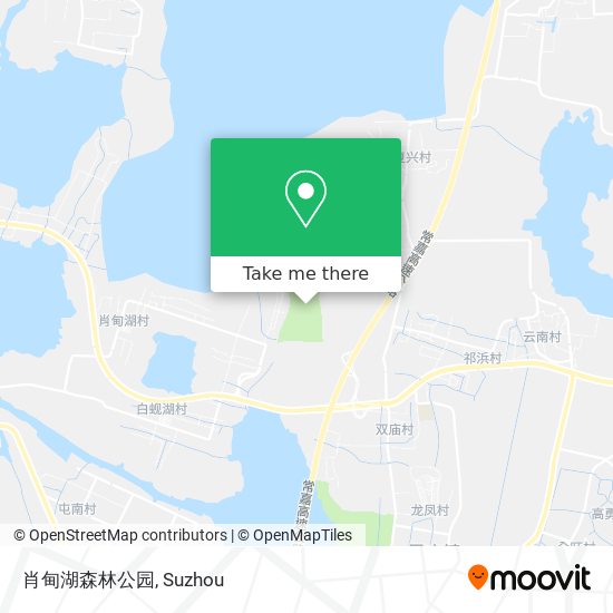 肖甸湖森林公园 map