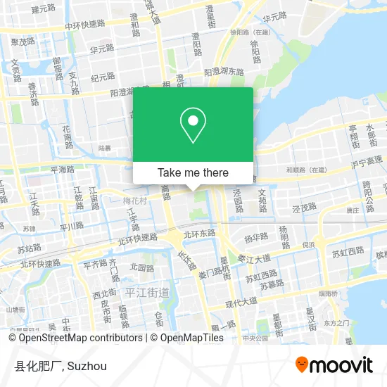 县化肥厂 map