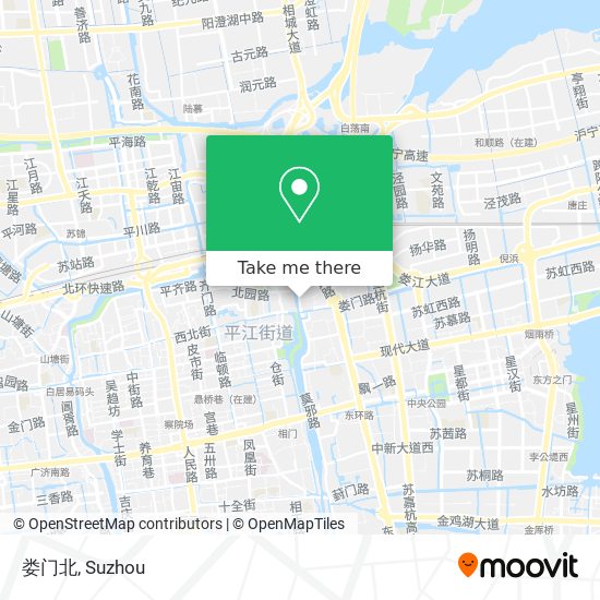 娄门北 map