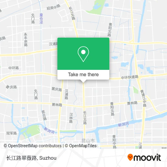 长江路翠薇路 map