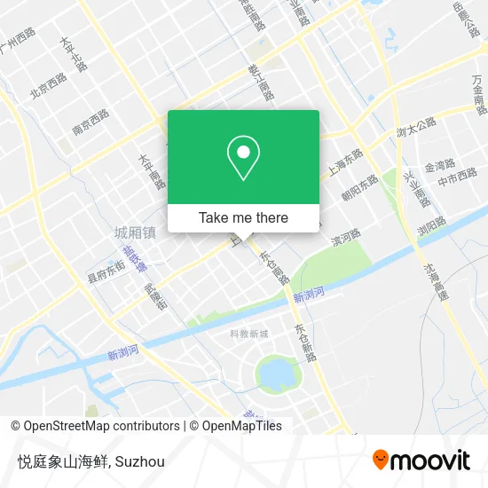 悦庭象山海鲜 map