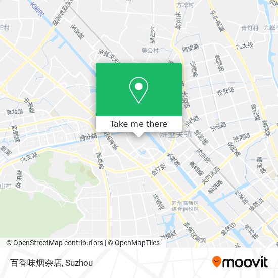 百香味烟杂店 map
