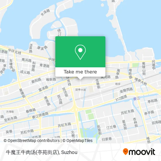 牛魔王牛肉汤(亭苑街店) map