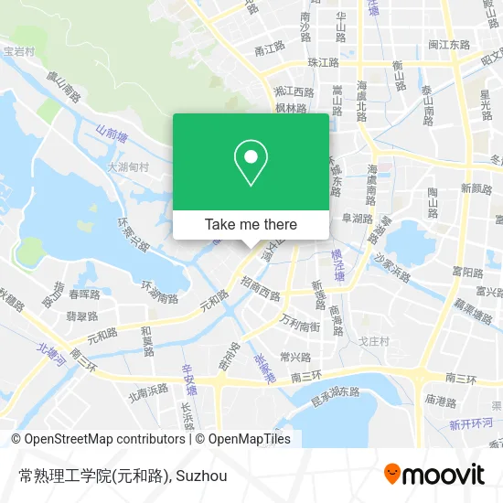 常熟理工学院(元和路) map
