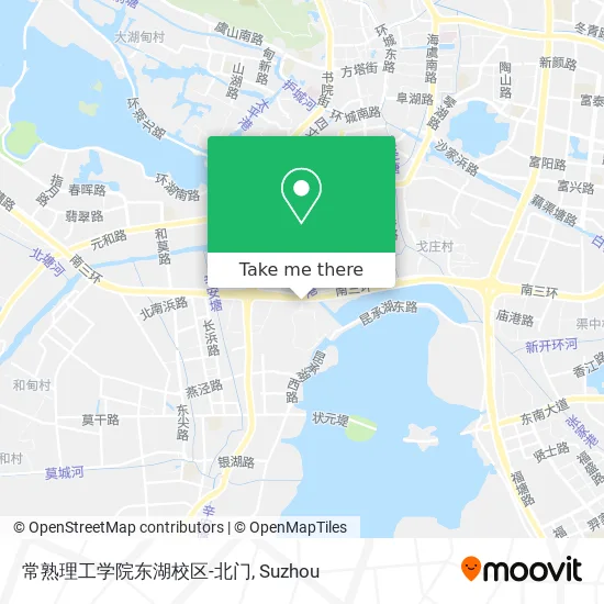 常熟理工学院东湖校区-北门 map
