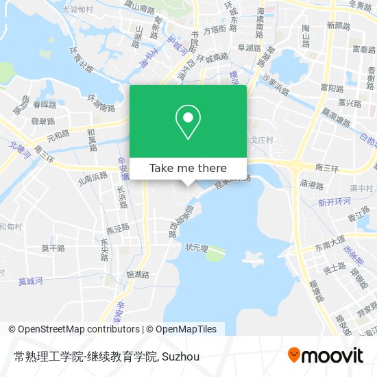 常熟理工学院-继续教育学院 map