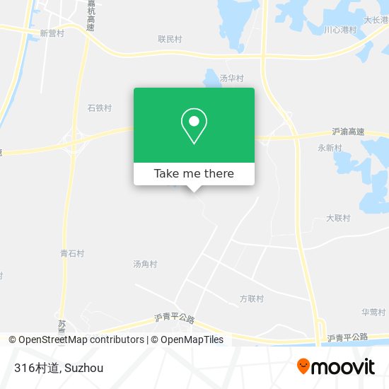 316村道 map