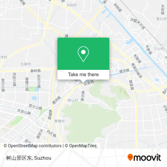 树山景区东 map