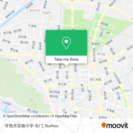 常熟市实验小学-东门 map