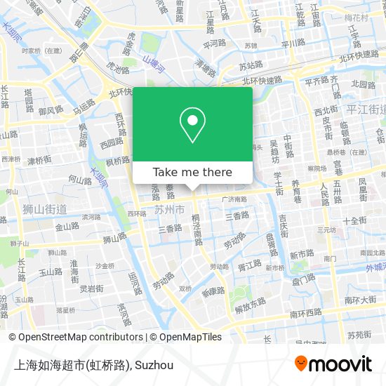 上海如海超市(虹桥路) map