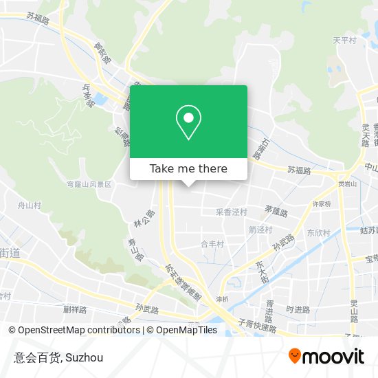 意会百货 map