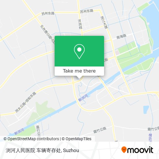 浏河人民医院  车辆寄存处 map