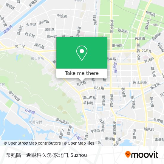 常熟陆一希眼科医院-东北门 map