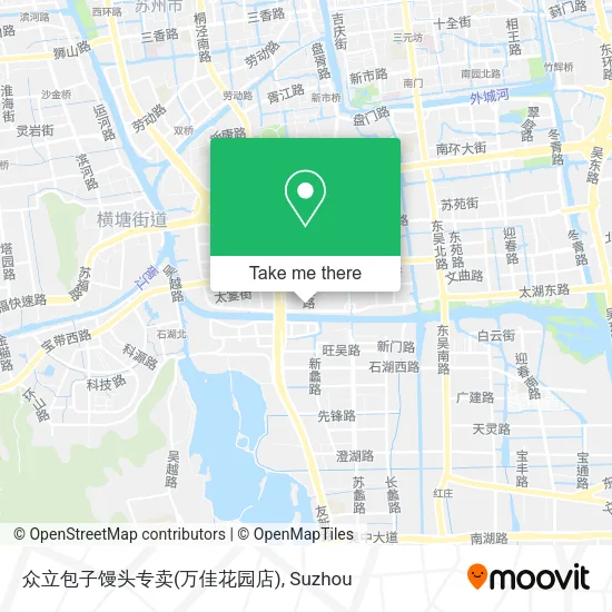 众立包子馒头专卖(万佳花园店) map