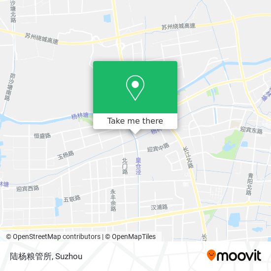 陆杨粮管所 map