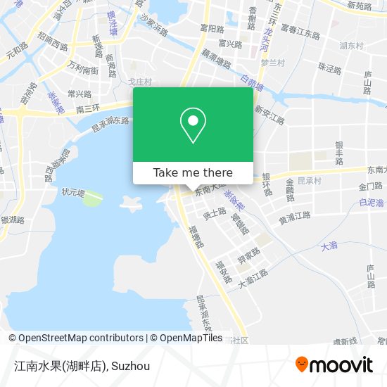 江南水果(湖畔店) map
