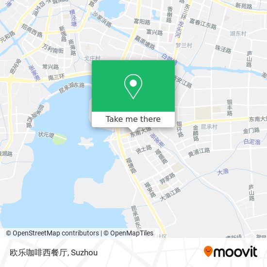 欧乐咖啡西餐厅 map