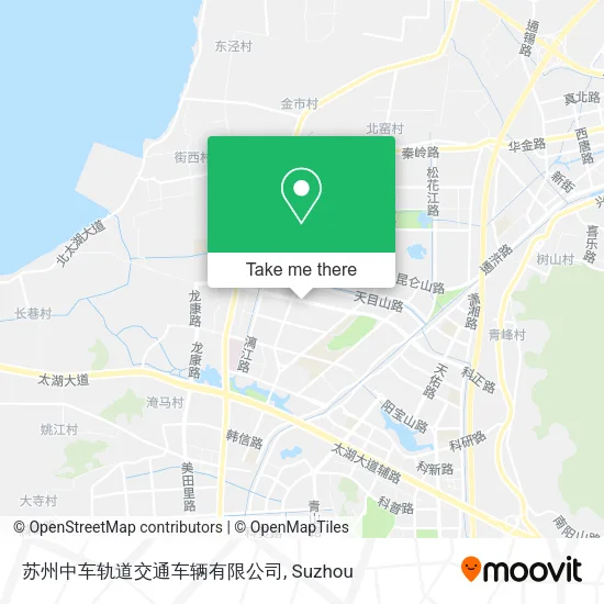 苏州中车轨道交通车辆有限公司 map