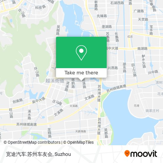 宽途汽车.苏州车友会 map