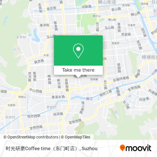 时光研磨Coffee  time（东门町店） map