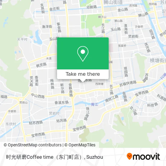时光研磨Coffee  time（东门町店） map