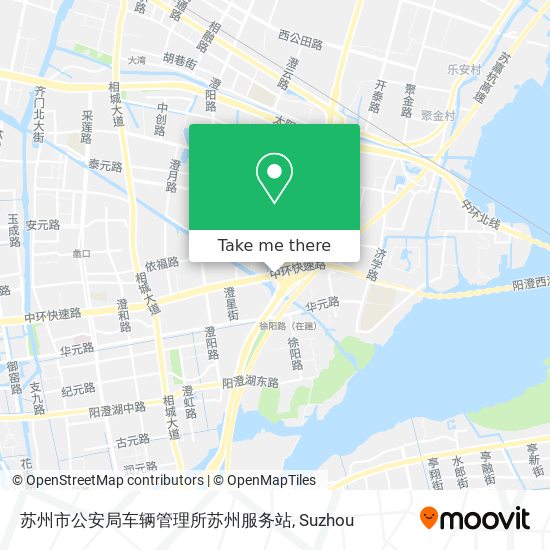 苏州市公安局车辆管理所苏州服务站 map