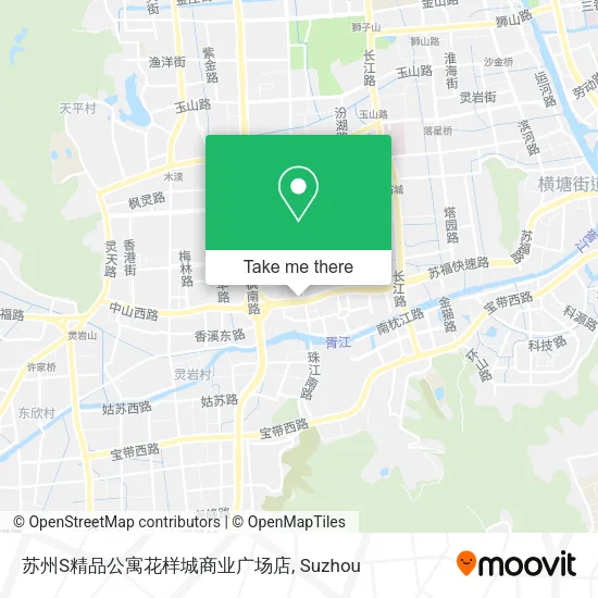 苏州S精品公寓花样城商业广场店 map