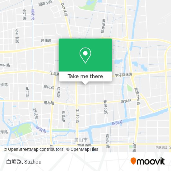 白塘路 map