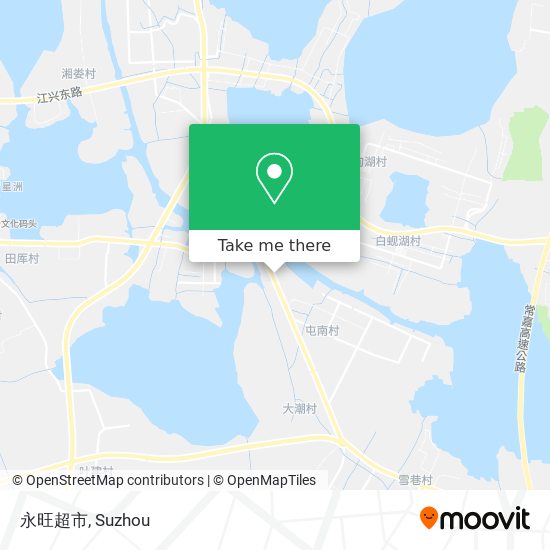 永旺超市 map