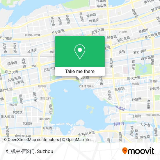 红枫林-西2门 map