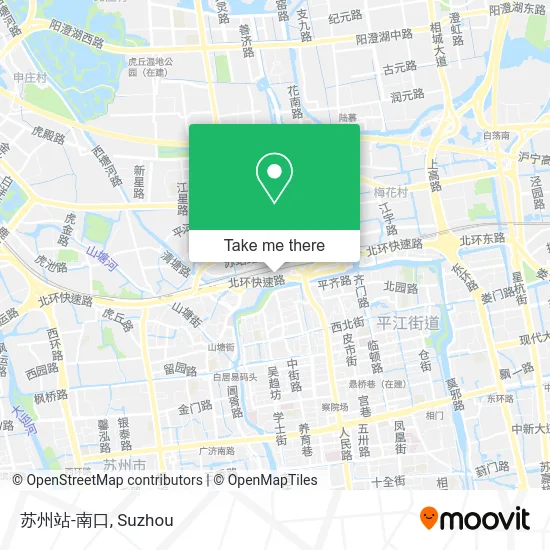 苏州站-南口 map