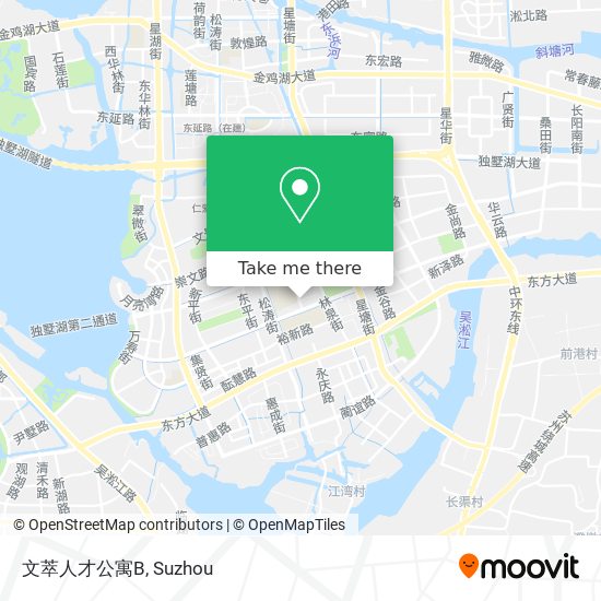 文萃人才公寓B map
