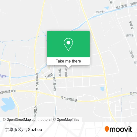 京华服装厂 map