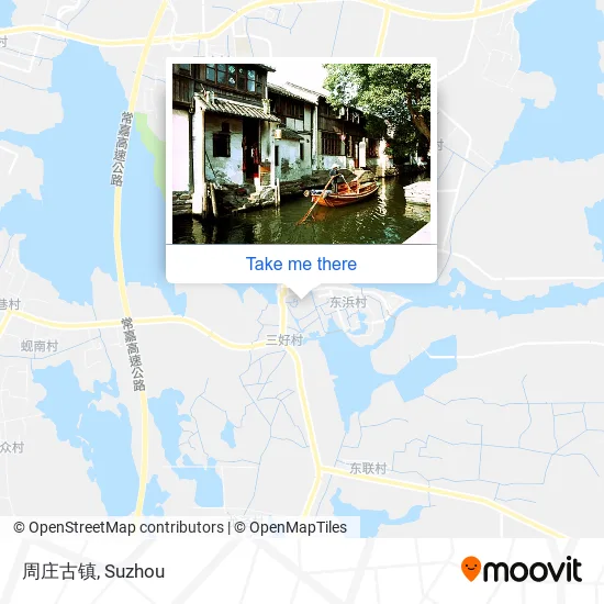周庄古镇 map