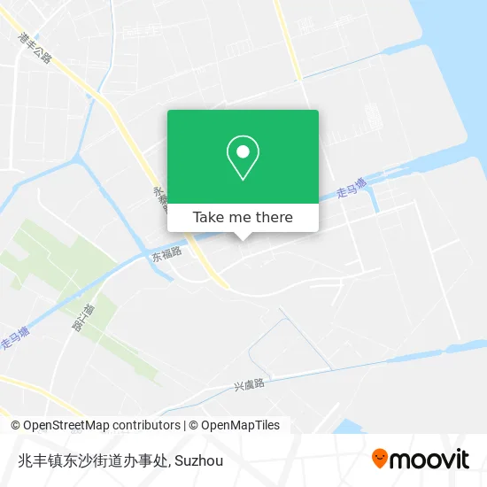 兆丰镇东沙街道办事处 map