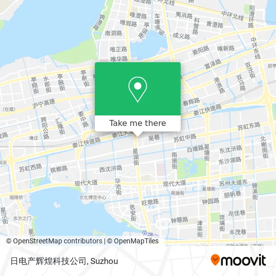日电产辉煌科技公司 map