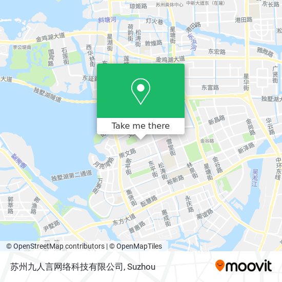 苏州九人言网络科技有限公司 map