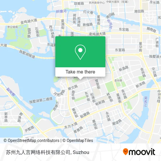 苏州九人言网络科技有限公司 map